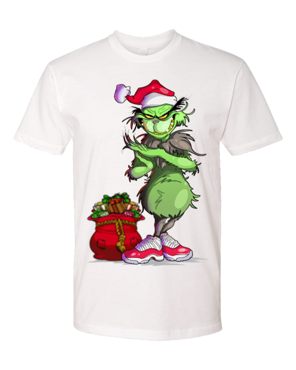 Grinch Drip 'Varsity Red' Air Jordan 11 T-Shirt. Pair Your 'Varsity Red' Air Jordan 11 with this T-Shirt. Shipping Available in the US